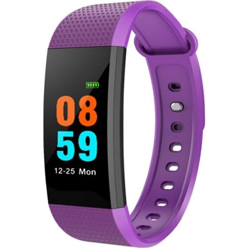 Sports Smart Wristband 0.96" OLED Touch Screen Wristband Fitness Bracelet Tracker Heart Rate Bluetooth Smart Band