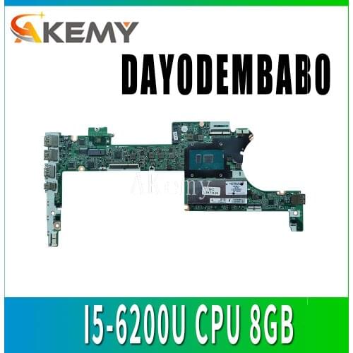 High quality For HP X360 13-4000 13-4172NA Laptop Motherboard DAY0DEMBAB0 With SR2EY I5-6200U CPU 100% working well