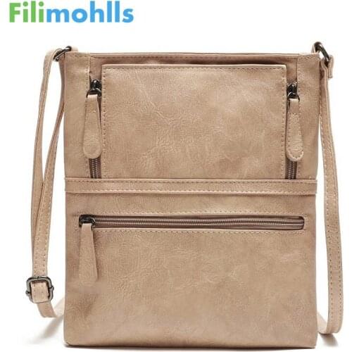 Hot Selling Womens Leather Purse Satchel Cross Body Zipper Shoulder Bag Designers Women Messenger Bags Females Small Bag S1866