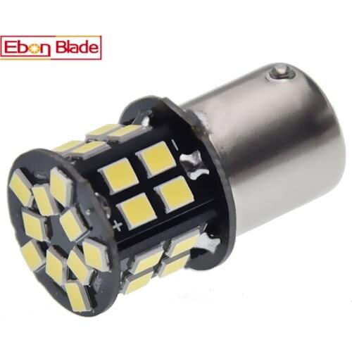 1Pcs 6V-30V DC 1156 BA15S P21W 1157 BAY15D LED Signal Lamp For Car Motor Tail Backup Brake Reverse Turn Signal Light Bulb White