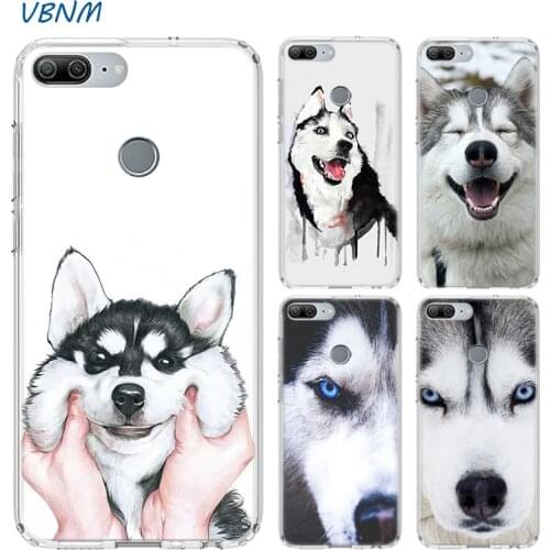 Husky Lovely Dog Case For Huawei Honor 30 30s Play4T 20 9X Pro 8X 10 lite 9A 8A 8C 8S 9 V30 Y5 Y6 Y7 Y9 2019 Cover
