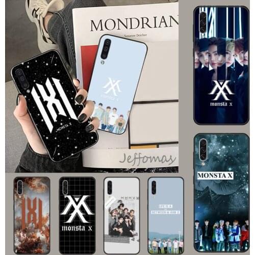 Monsta x Phone Case For Samsung A20 A30 30s A40 A7 2018 J2 J7 prime J4 Plus S5 Note 9 10 Plus