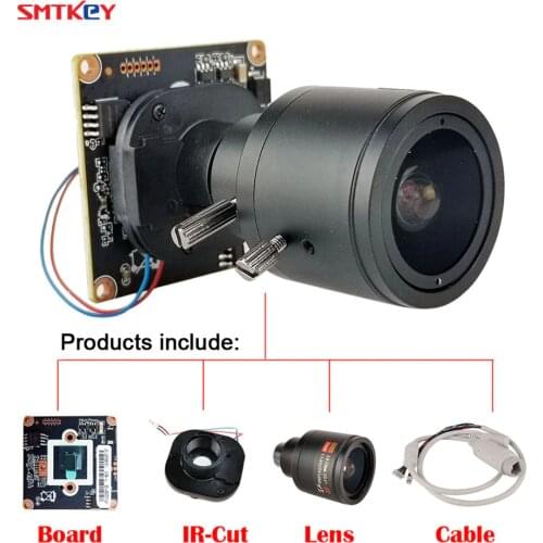 5MP H.265 POE IP Camera With 2.8-12mm Lens IPC DIY HD 3MP IP Camera Module Board PCB ONVIF XMEYE APP 3.6/6/8/16mm Lens Optional