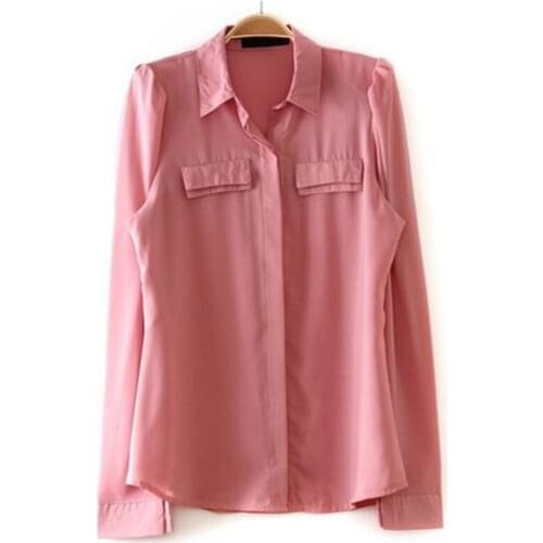 KHQWKR Pink Blouses