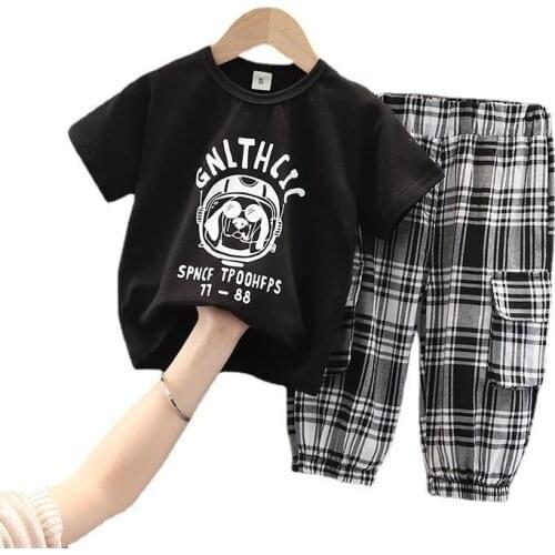 New Summer Baby Boys Clothes Suit Children Casual T-Shirt Shorts 2Pcs/Sets Toddler Sports Costume Girls Clothing Kids Tracksuits