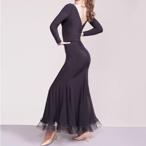New ballroom waltz modern dance dress dance competition standard ballroom dancing clothes
