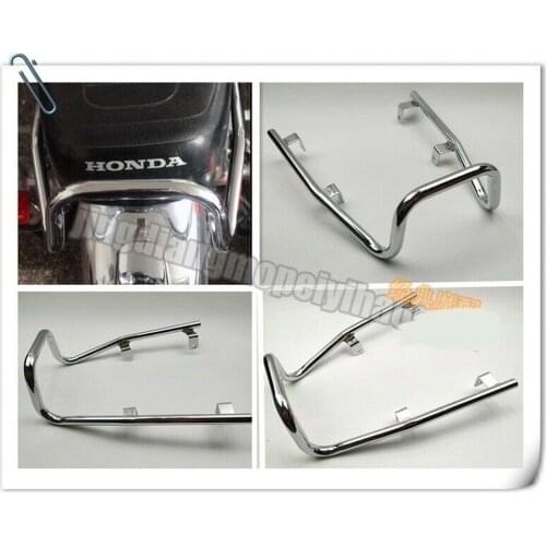 Rear Passenger Grab Handle Bar Handrail Armrest for Honda CB400F CB400 FOUR CB1100 Chrome Black all years