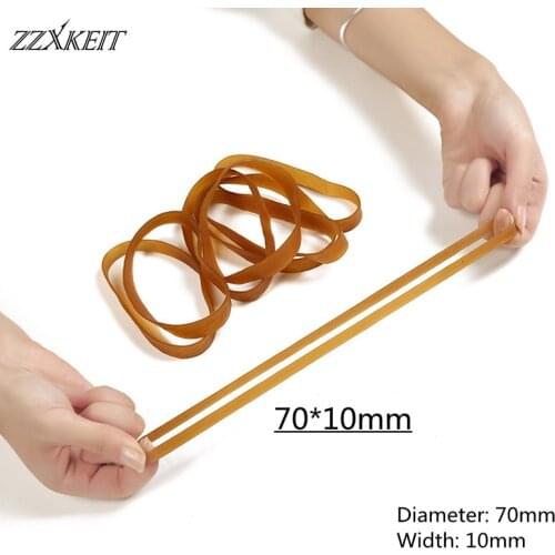 70*10mm High Elastic Round Elastic Band Rubber Band Elastic Cord for School Factory Package Supplies Accessories