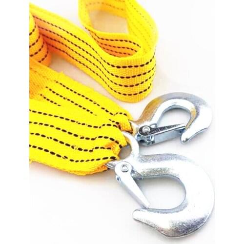 4 m 3 tons double layer thickening rescue car rope for Mazda 2 3 5 6 CX5 CX7 CX9 Atenza Axela /Subaru Forester Outback Legacy Impreza XV BRZ