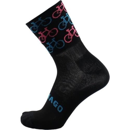ZHUIYAN New Unisex Professional Brand Sport Socks Breathable Road Bicycle Socks Outdoor Sports Racing Cycling Socks