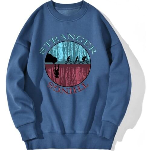 Stranger Things Print Kpop Sweatshirt Mens Streetwear Hip Hop Tops Leisure Pullovers 2020 New Casuak Winter Moletom Masculino