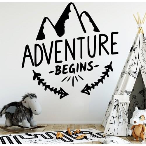 Diy Adventure Vinyl Kitchen Wall Stickers Wallpaper For Home Decor Living Room Bedroom Decal Creative Stickers