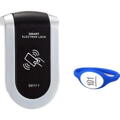 ZIYUE Free Shipping Stainless Steel RFID Gym Fitness Electronic Digital Locker Lock RF EM117