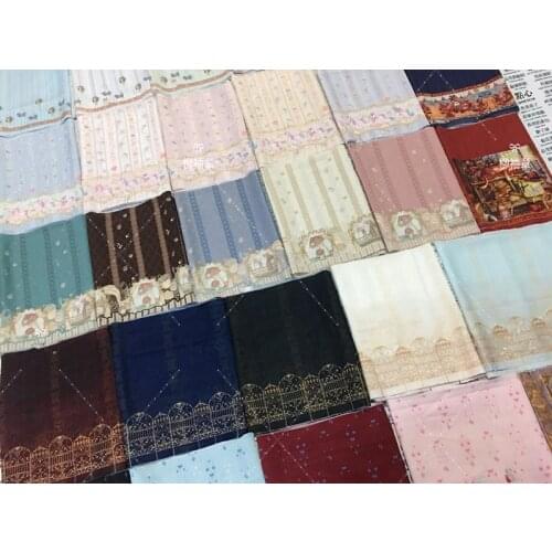 1/3 1/4 Doll Clothing fabric DIY Sewing Craft Handmade Doll clothes material Fabric For blyth BJD Doll Cloths 25cm*70cm