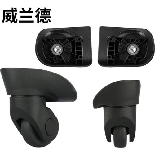 High Quality 1 Pair of Swivel Casters Luggage Accessories Replacement Trolley Luggage Wheel Universal Suitcase Parts Accessories
