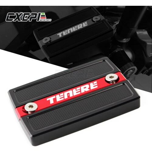 For YAMAHA SUPERTENERE XT1200ZE SUPER TENERE Motorcycle CNC Aluminum Front Clutch Brake Fluid Reservoir Cover Cap