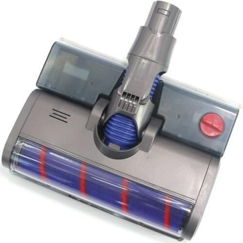 Soft Roller Head Electric Floor Head for Dyson V6 DC58 DC59 DC61 DC62 DC74 Vacuum Cleaner Parts with Water Tank