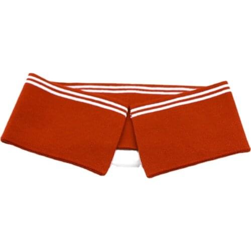 Diy Summer Stripe Collar Baseball jacket Neckline Cuff Cotton Rib Knit Trim Fabric garment accessories