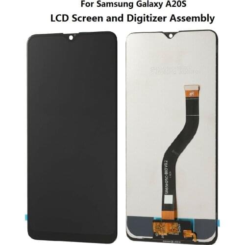 For Samsung Galaxy A20S SM-A207 A207F A207FN A207GN A207YN A207GA207W A207U TFT LCD Screen and Digitizer Touch Screen Assembly