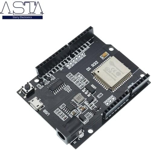 For Wemos D1 ESP32 ESP-32 WiFi Bluetooth 4MB Flash UNO D1 R32 Board Module CH340 CH340G Development Board For Arduino
