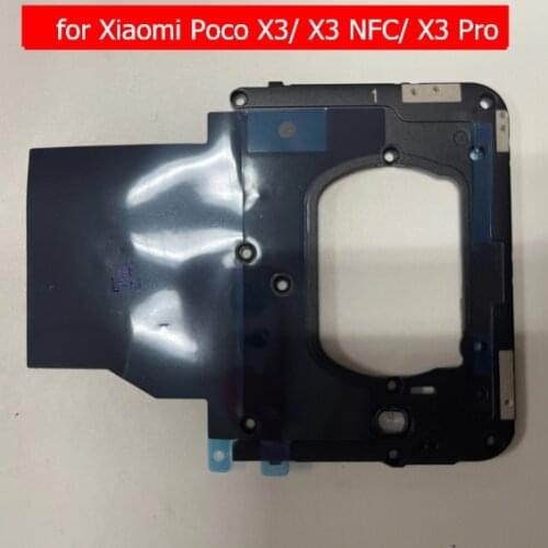 For Xiaomi Poco X3 Back Camera lens Frame Middle Housing Cover Frame antenna Main Board Cover Replacement Spare Repair Parts