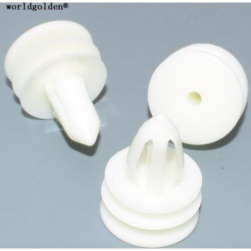 Worldgolden 100pcs auto fasteners Trim Panel Retainer for GM 15076791
