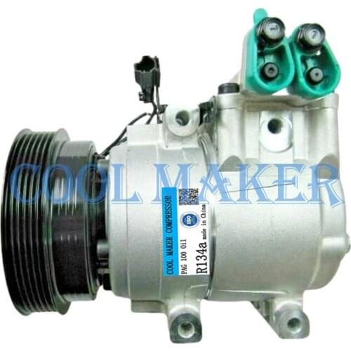 HS15 ac compressor for Hyundai Tiburon V6 2.7L 97701-2C600 977012C600 351273161 58199 6512202