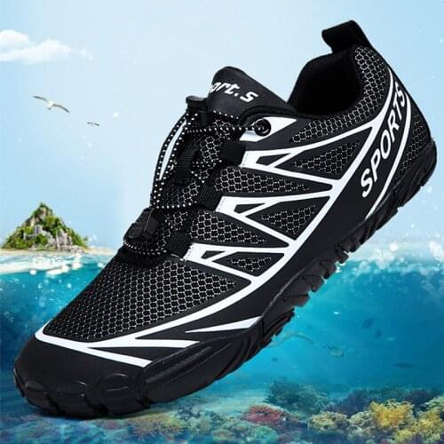 Unisex Sneakers Men Water Shoes Hiking Wading Shoes Women Seaside Sport Surfing Slippers Quick Dry Non-slip Upstream Barefoot