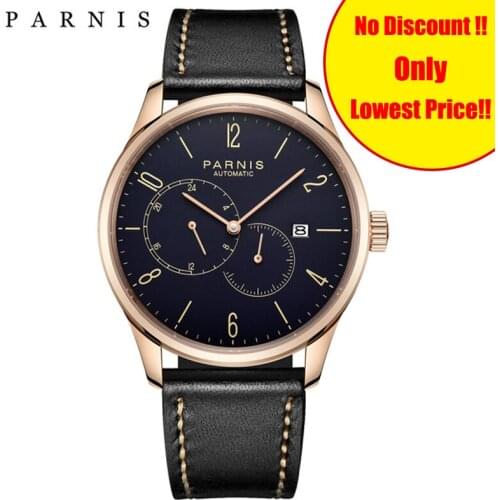 Parnis Mechanical Watches Automatic Watch Men Diver Swim Waterproof 10Bar Clock Brand Top Luxury Auto Date Miyota8219 Wristwatch