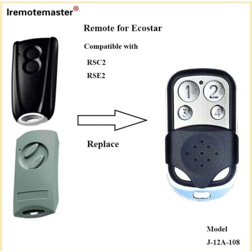 For RSE2 RSC2 433MHz rolling code garage door remotes command gate control