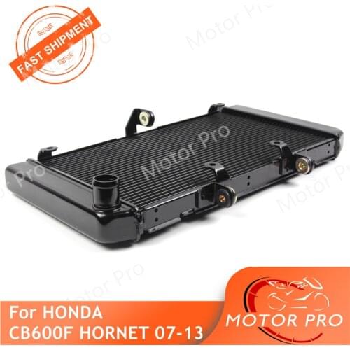 Radiator For Honda CB600F HORNET 2007 - 2013 Cooling Cooler Motorcycle Accessories CBF CB 600 F CB600 2008 2009 2010 2011 2012