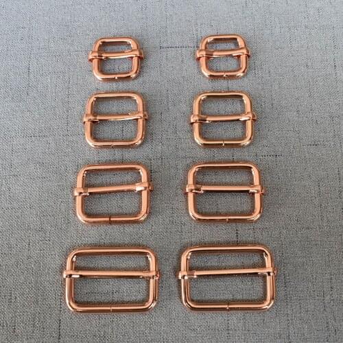 10 Pcs/Lot 15mm 20mm 25mm 32mm Adjustable Buckle For Bag Webbing Strap Handmade Dog Pet Collar DIY Parts Environmental Fastener
