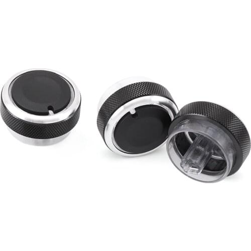 3PCS/LOT Auto Air Conditioning Heat Control Switch Knob AC Knob For Ford Focus 2 MK2 Focus 3 MK3 Mondeo Car Styling Accessories