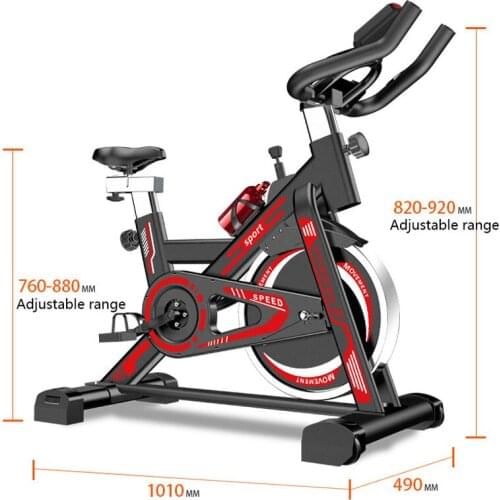 Folding Exercise Bike Fitness Dynamic Bicycle Household Indoor Weight Loss Bicycle Equipment Magnetic Stationary Bicycle XS