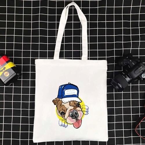 Foldable Shoulder Bags Women Summer Bag Reusable Handbags Eco-friendly Supermarket Shopping Bag High Quality Print Tote Bag