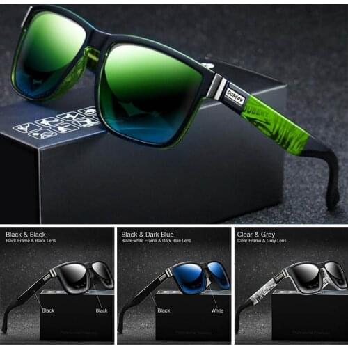 Dubery Fashion Women and Mens 7 Colors Provide Polarized and UV400 Driving Outdoor Leisure Brand Sunglasses