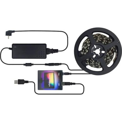 1/2/3/4/5m DIY TV PC Dream Screen USB LED Strip HDTV Computer Monitor Backlight Addressable LED Strip Full Set 30/60LEDs TB