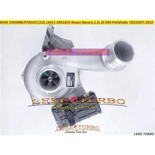 Turbo BV45 53039880210 53039880182 53039880337 14411-5X01A 14411-5X01B For Nissan Navara Pathfinder YD25DDTI 2.5L DCI 2010-2012