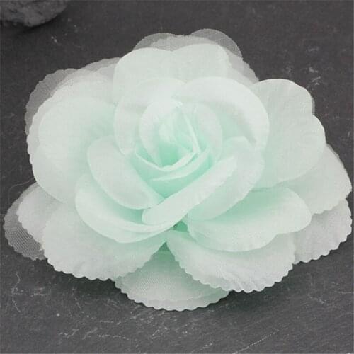 High Quality Fabric Brooch Wedding Jewelry Cloth Plant Flowers Brooches For Women Girls Accessories Gifts