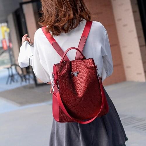 Female Back Pack Cool Multifunction Backpacks for Girls Bookbag New Oxford Backpack Women Bagpack Designer