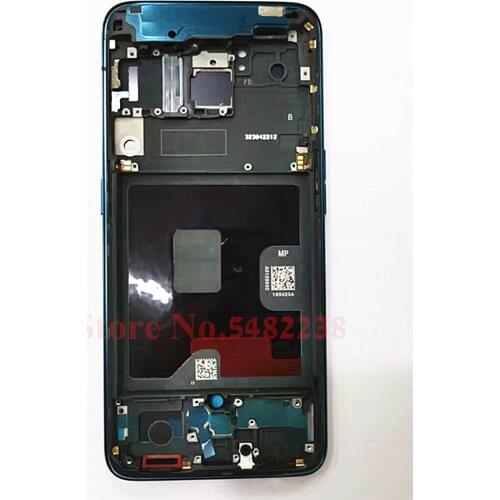 100% Original Middle Frame For Oppo Reno LCD Front Frame with side buttons Replacement parts