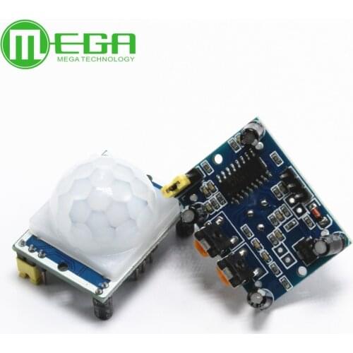 20PCS HC-SR501 blue Adjust IR Pyroelectric Infrared PIR module Motion Sensor Detector Module