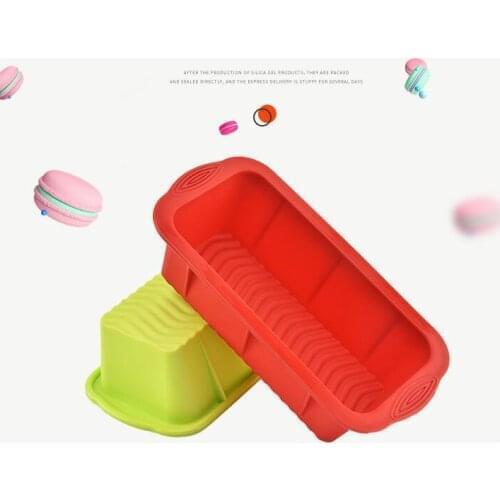 50pcs DlY 3D 25.5*13*7cm 150g Silicone Cake Mold Baking Tools Bakeware Maker