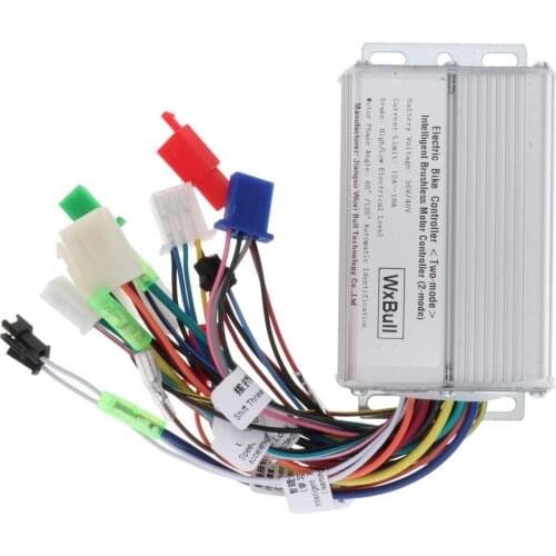 E-Bike Brushless Motor Controller 24V/36V/48V Throttle Control Box Unit