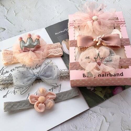 Warmom 3pcs 5colors Baby Hair Headwear Accessories Headband new No Trace Childrens Headband Little Princess High Quality
