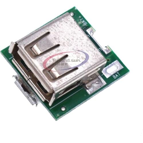 2pcs DC 5V Step Up Power Module Lithium Battery Charging Protection Board Boost Converter LED Display USB For DIY Charger 134N3P