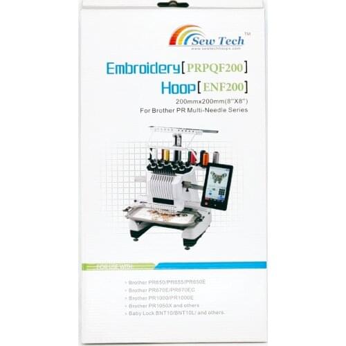 Sew Tech Embroidery Hoop Brother Machine for PR650 PR650E PR655 PR670E PR1000 PR1000E PR1050X Embroidery Frame PRPQF200