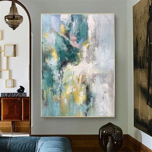 Warm ballet fairy picture art hand-painted modern abstract oil canvas painting wall art hundred towers home decoration painting