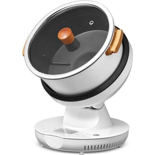 Mokkom Smart Multifunction Frying Machine Grinder Home Automatic Intelligent Cooker Robot Top Open Lid Lazy Cook Cooking Wok