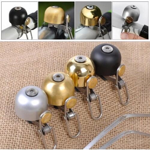 Bicycle Vintage Round Bell Loud Crisp Clear Sound Ring Bike Horn for Adults Kids Bicycle Bell Loud Bicycle Accessories Bell Boys
